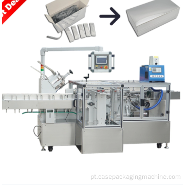 Máquina de embalagem de três lados totalmente automática